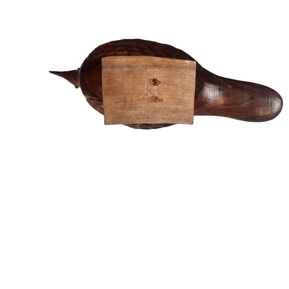 Jamaica Birds Hand Carved Wood Figurine‎ Birds On Tree Vintage Novelty Souvenir - Picture 7 of 11